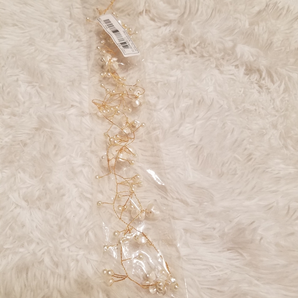🆕️Elegant Faux Pearl Hair Vine Accessorie - Picture 8 of 15
